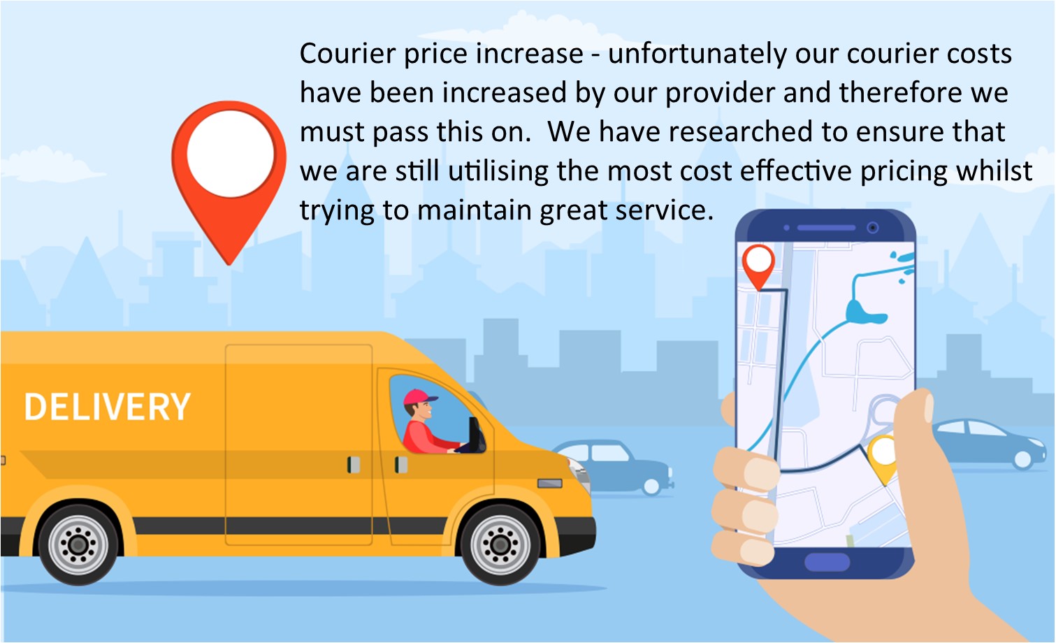 Courier costs